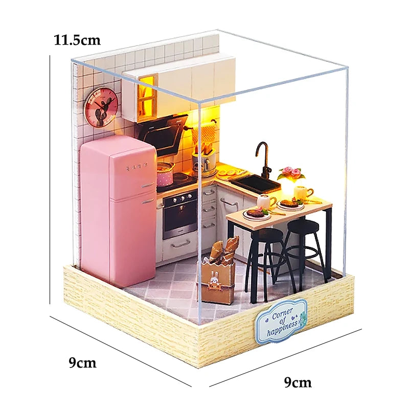 Miniature Dollhouse DIY Kit