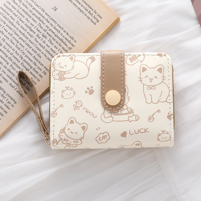 Cat Printed-Clutch